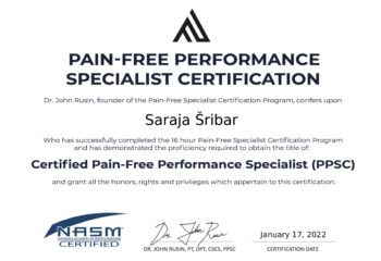 Certified Pain-Free Performance Specialist